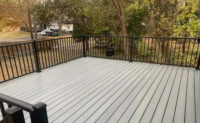 Deck builder near Maple Grove custom backyard deck construction